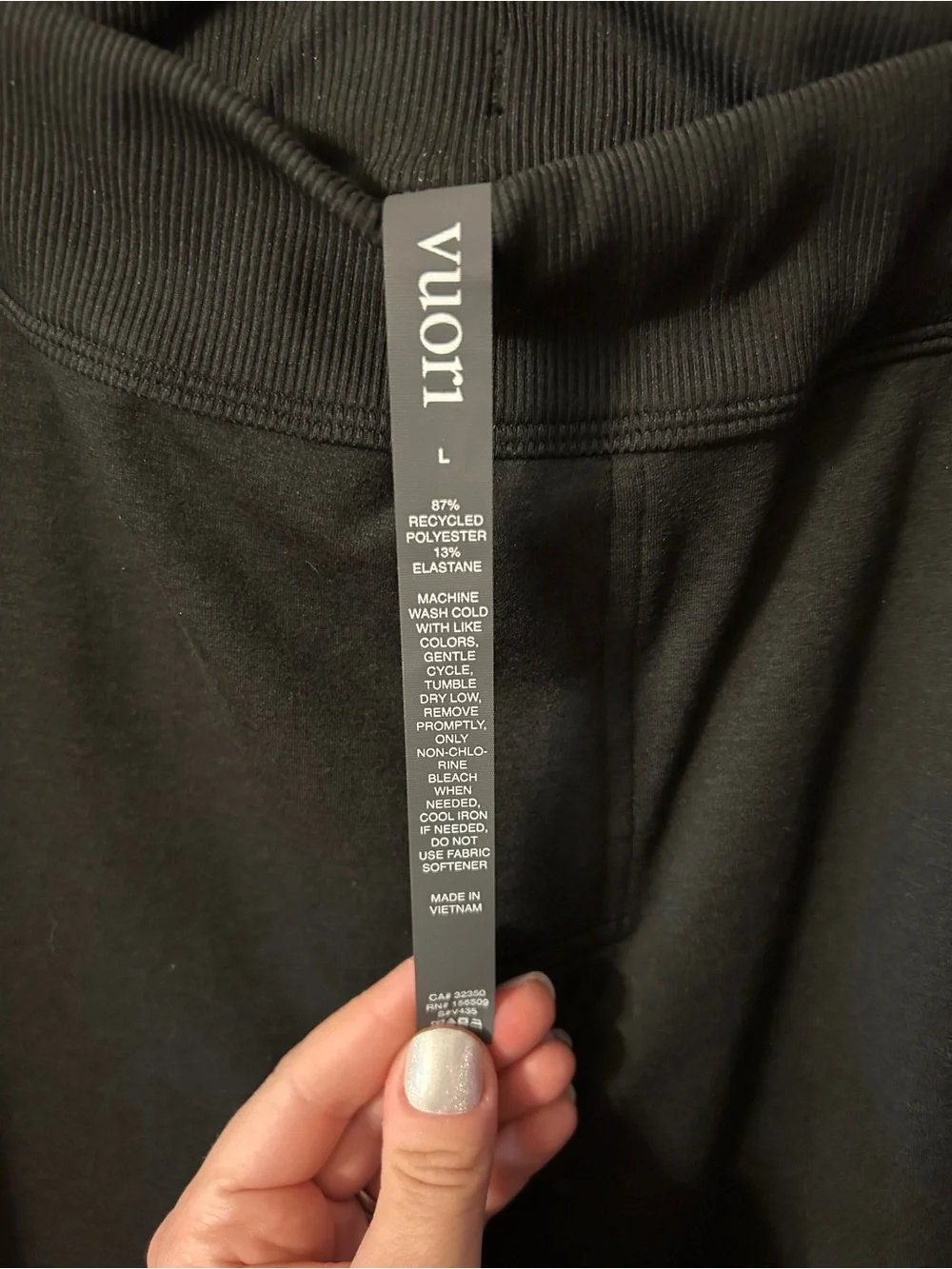 Vuori Men’s Black Joggers